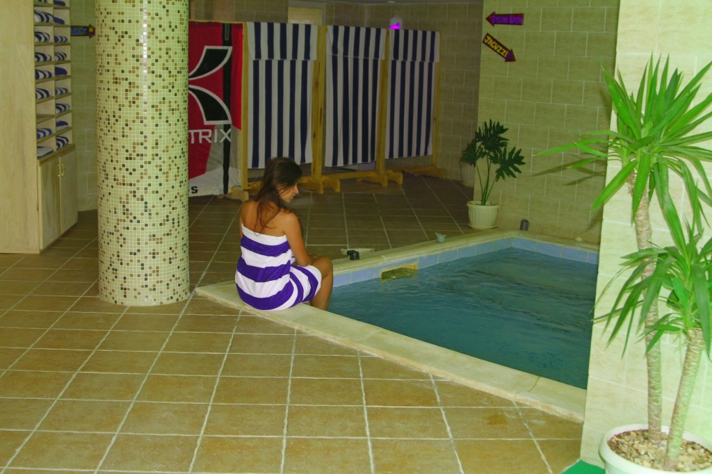 La vasca idromassaggio